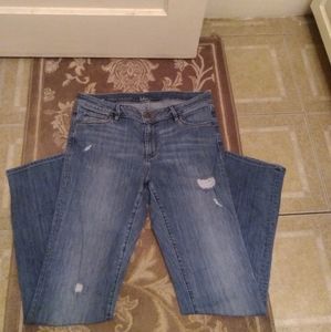 Loft Curvy Straight Jeans